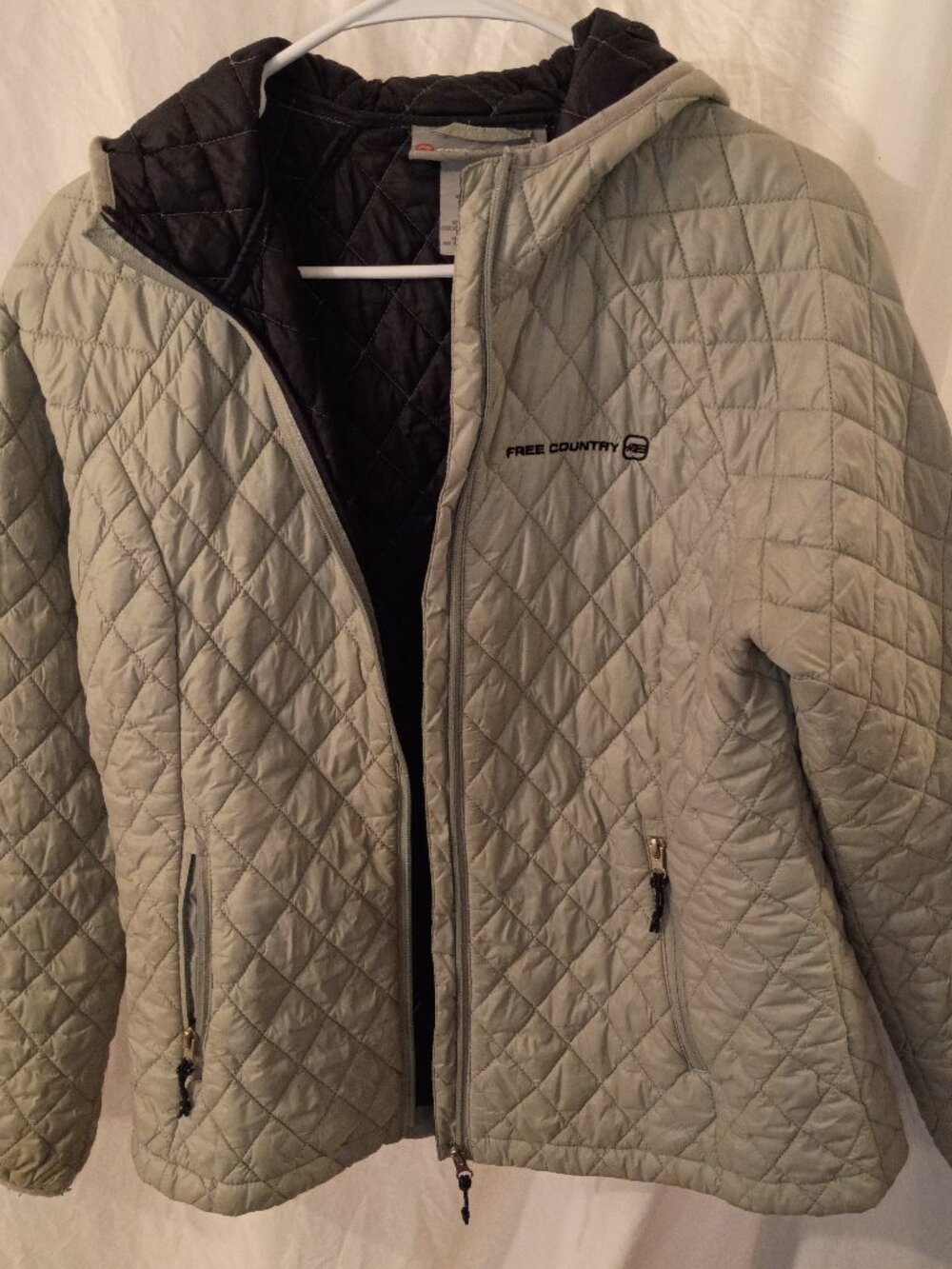 Women's Large Free Country Lightweight Quilted Jacket